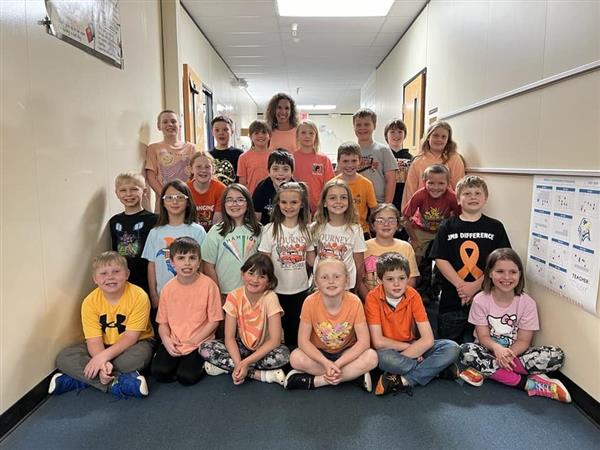 Orange was the color of choice for students observing Limb Difference Day. 🧡